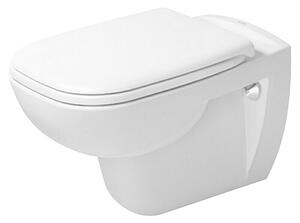 Duravit D-Code Set za stenski WC 2.0 (Izpiranje brez roba, Oblika splakovanja: Globok, WC odtok: Vodoravno, Bela)