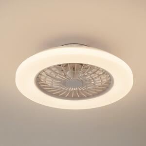Lindby LED stropni ventilator Vedin, DC, tihi, Ø 49 cm, CCT