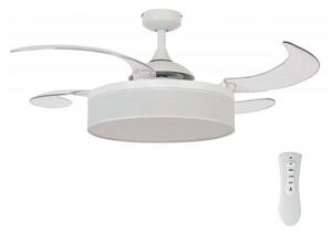 FANAWAY 511030 - LED Stropni ventilator FRASER 3xE27/20W/230V bela + Daljinski upravljalnik