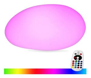 LED RGB Zatemnitvena zunanja svetilka LED/1W/230V 28cm IP67 + Daljinski upravljalnik