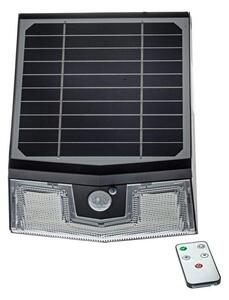 LED Solarna stenska svetilka s senzorjem TRANSFORMER LED/7W/3,7V IP65 + Daljinski upravljalnik