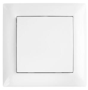 Enojno Stikalo z Okvirjem OSTE JNH006-W WHITE