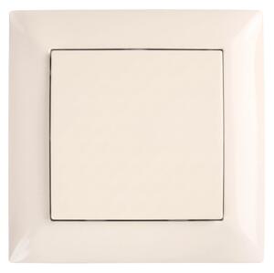 Enojno Stikalo z Okvirjem OSTE JNH006-W BEIGE