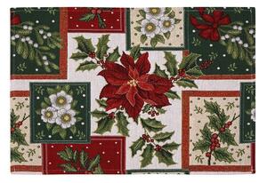 Gobelinova podloga Poinsettie 32 x 48 cm