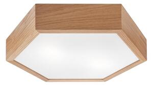 Stropna svetilka OAK HEX 2xE27/60W/230V pr. 43 cm hrast