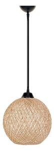 Lestenec na vrvici JUTE 1xE27/60W/230V bež