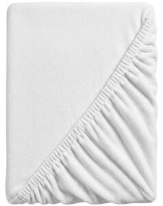 Mikropliš rjuha SOFT 90x200 cm bela