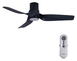 Lucci air 213354 - LED Zatemnitveni ventilator NAUTICA 1xGX53/12W/230V črna + Daljinski upravljalnik