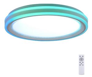 Leuchten Direkt 15154-16 - LED RGB Zatemnitvena stropna svetilka EDGING 39W/230V + Daljinski upravljalnik