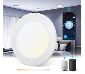 Aigostar - LED Zatemnitvena vgradna svetilka LED/9W/230V pr. 14,5 cm Wi-Fi