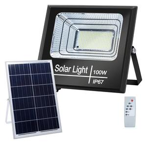 Aigostar - LED Zatemnitveni solarni reflektor LED/100W/3,2V IP67 + Daljinski upravljalnik