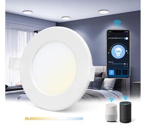 Aigostar - LED Zatemnitvena vgradna svetilka LED/6W/230V pr. 11,5 cm Wi-Fi