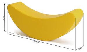 Gugalnik za otroke - banana, mehka igrala