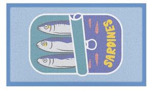 Predpražnik iz reciklirane plastike 40x70 cm Sardine Tin – Artsy Doormats