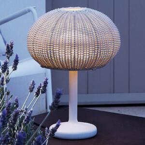 Bover Garota Mini LED namizna svetilka za zunanjo uporabo, Bež, Kovina, Dizajn