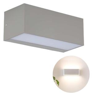 LED Zunanja stenska svetilka LED/12W/230V 3000K IP65