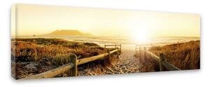 Slika Styler Canvas Harmony Beach II, 45 x 140 cm