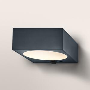 OSRAM Solar stenska svetilka ENDURA STYLE DOWN, siva, senzor, IP65, zatemnjen, Siva, Plastika, Sodobni, Stenska kotna