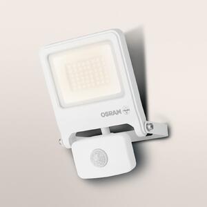 OSRAM zunanji žaromet ENDURA FLOOD, bel, senzor 30 W 830 IP44, Bela, Aluminij