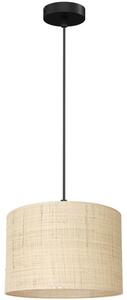 Lestenec na vrvici RATTAN 1xE27/60W/230V pr. 25 cm ratan