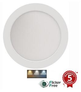 Sinclair - LED Vgradna svetilka DLTJ LED/24W/230V 3000K/4000K/6000K bela