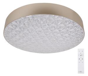 LED Zatemnitvena stropna svetilka LUXON LED/60W/230V 2800-6500K bež + Daljinski upravljalnik