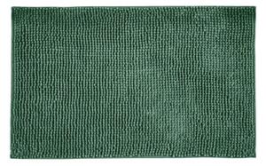 Temno zelena tekstilna kopalniška preproga 50x80 cm Chenille – Allstar