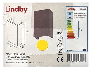 Lindby - Stenska svetilka SMIRA 1xG9/25W/230V