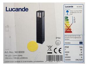 Lucande - LED Zunanja svetilka NICOLA LED/7W/230V IP54