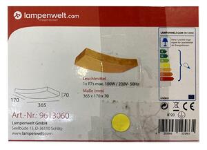 Lampenwelt - Stenska svetilka BERRA 1xR7s/100W/230V