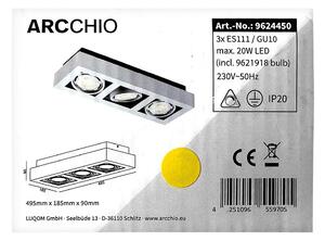 Arcchio - LED Stropna svetilka RONKA 3xGU10/11,5W/230V