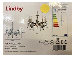 Lindby - Lestenec na verigi KORA 5xE14/40W/230V