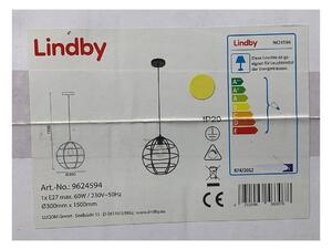 Lindby - Lestenec na vrvici BEKIRA 1xE27/60W/230V