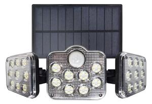 LED Solarni reflektor s senzorjem gibanja LED/20W/3,7V 1200 mAh IP44 + Daljinski upravljalnik