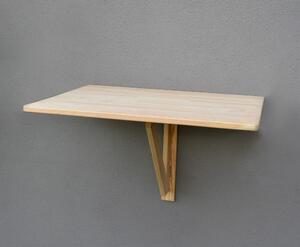 Viseča balkonska mizica iz masivnega bora 59x79 cm – Rojaplast