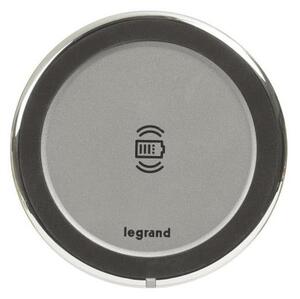 Legrand 077640L - Brezžični polnilnik za mizno desko 15W IP44