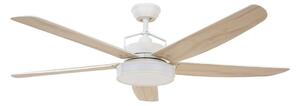 Lucci air 213176-LED Stropni ventilator LOUISVILLE 1xGX53/18W/230V les/bela+Daljinski upravljalnik