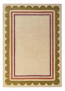 Ročno tkana volnena preproga v naravni barvi 120x170 cm Lois – Flair Rugs