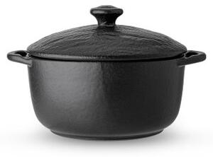 Posoda s Pokrovom, Stone, Porcelan, 600ml