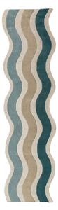 Moder ročno tkan volnen tekač 80x300 cm Cascade Wool – Flair Rugs