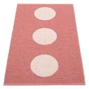 Svetlo rdeča notranja in zunanja preproga 70x120 cm Vera Pop Blush – Pappelina