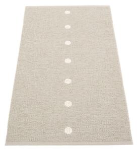Bež/kremno bela notranja in zunanja preproga 70x140 cm Peg Linen Vanilla – Pappelina