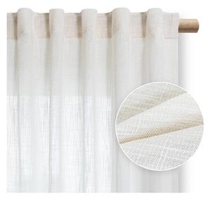 Kremno bela zavesa 140x250 cm Valeta – Restilo