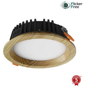 APLED - LED Svetilka RONDO WOODLINE LED/6W/230V 3000K pr. 15 cm bor trden les