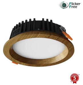 APLED - LED Svetilka RONDO WOODLINE LED/6W/230V 3000K pr. 15 cm hrast trden les