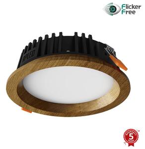 APLED - LED Svetilka RONDO WOODLINE LED/6W/230V 4000K pr. 15 cm hrast trden les