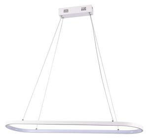 LED Lestenec na vrvici LED/24W/230V 3000K bela