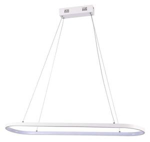 LED Lestenec na vrvici LED/24W/230V 4000K bela