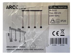 Arcchio - Lestenec na vrvici RENKO 4xGU10/8W/230V