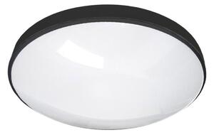 LED Kopalniška stropna svetilka CIRCLE LED/24W/230V 4000K pr. 37 cm IP44 črna